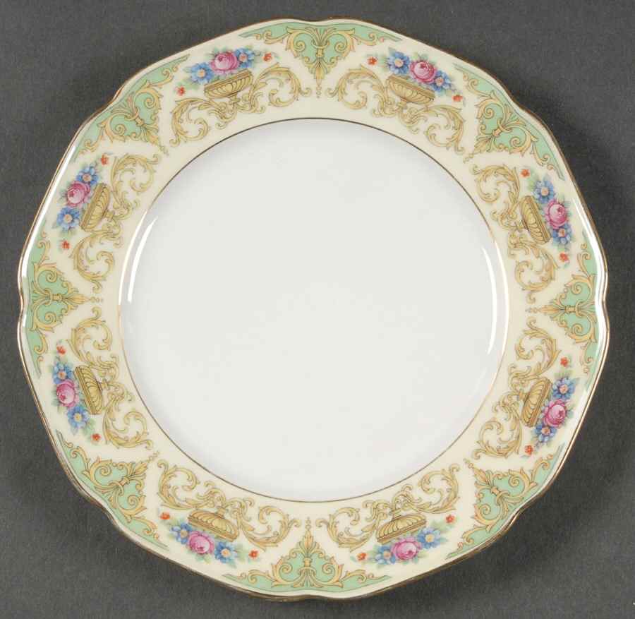 The Shannon (Cream Border) Salad Plate by Tirschenreuth-1