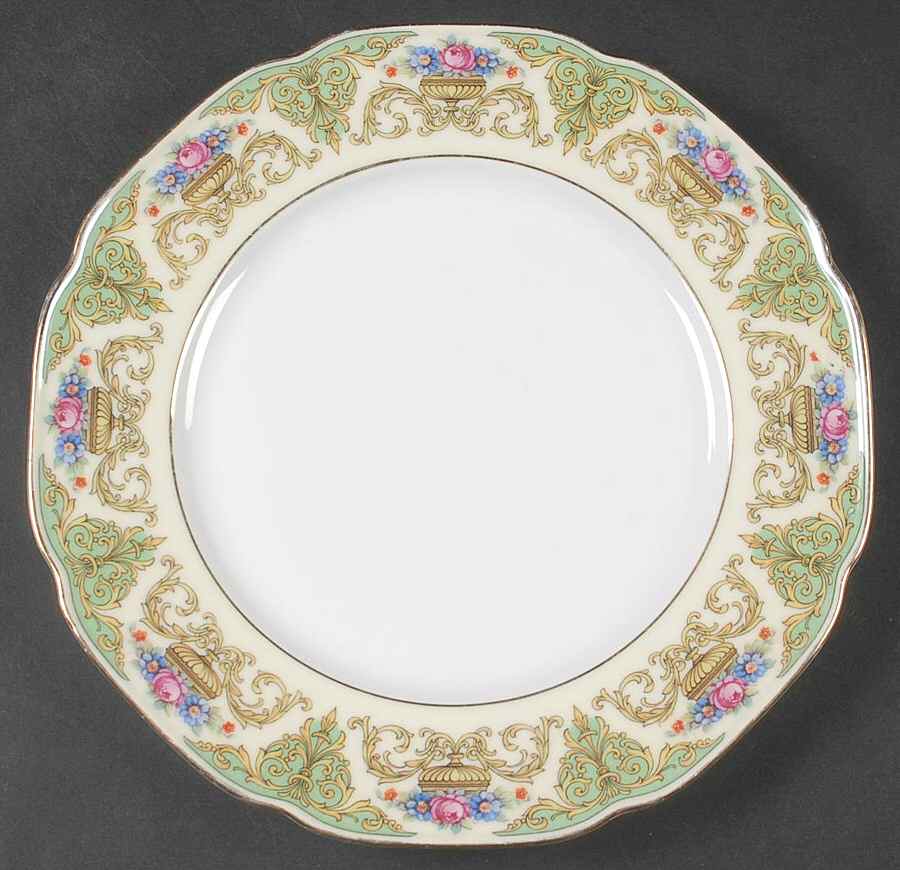 The Shannon (Cream Border) Salad Plate by Tirschenreuth-1