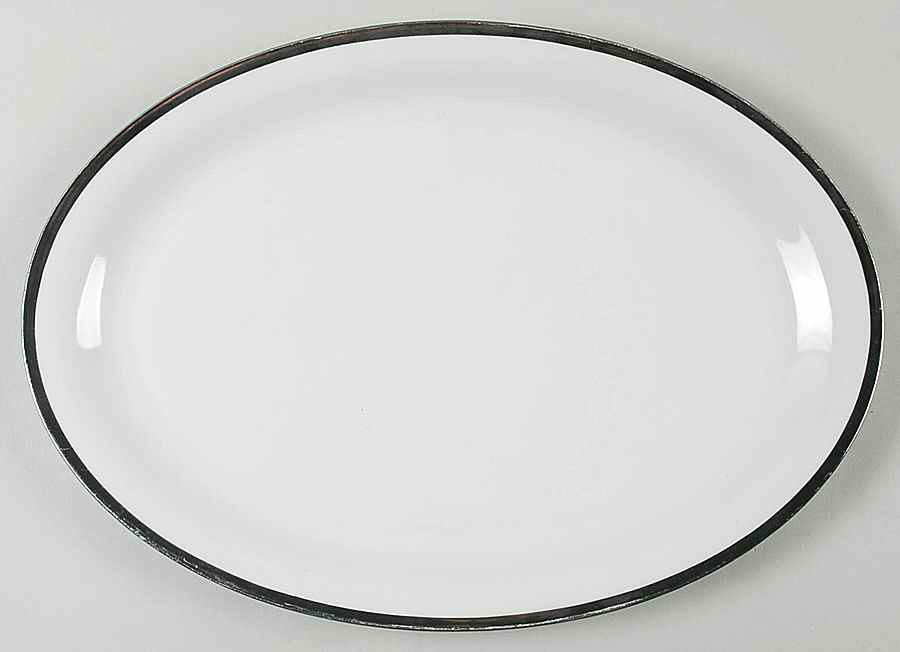 The Silverton 15" Oval Serving Platter by Tirschenreuth-1