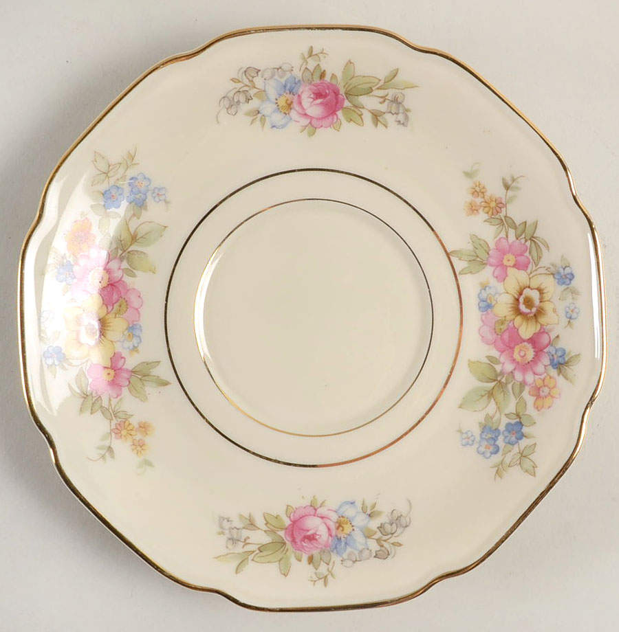 Springtime (US Zone) Saucer for Cream Soup Bowl by Tirschenreuth-1