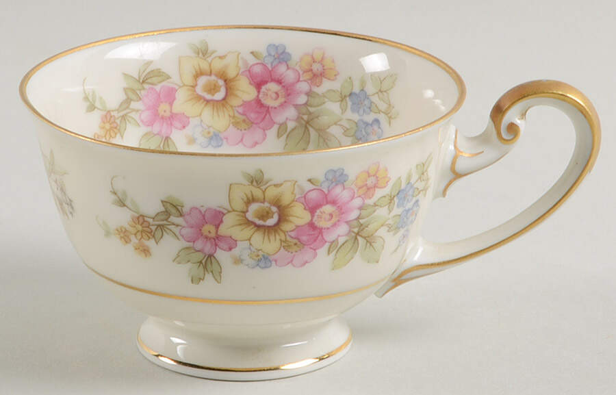 Springtime (US Zone) Footed Demitasse Cup by Tirschenreuth-1