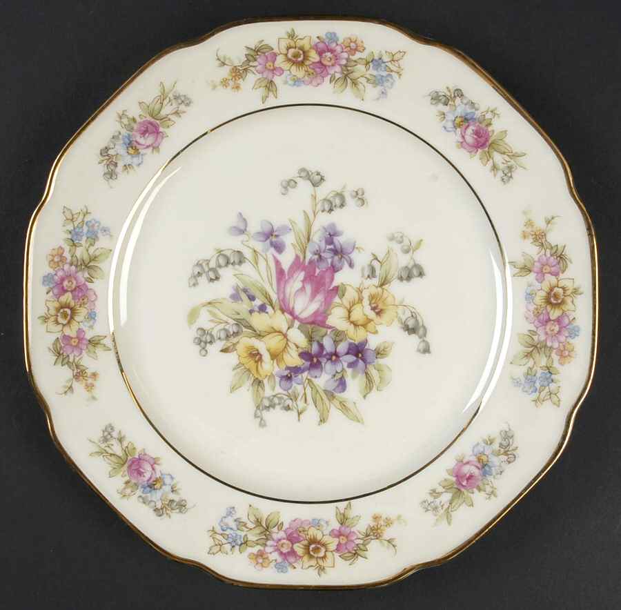 Springtime (US Zone) Salad Plate by Tirschenreuth-1