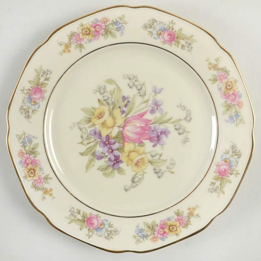 Springtime (US Zone) Luncheon Plate by Tirschenreuth-1