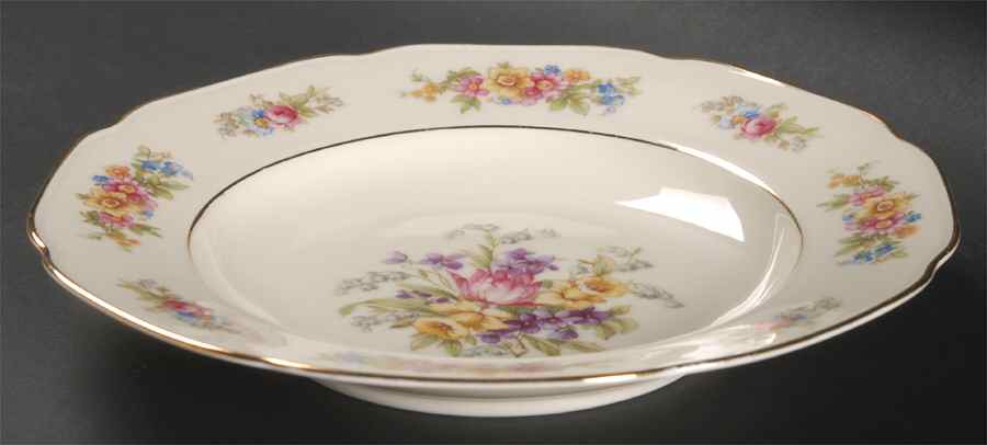 Springtime (Germany) Rim Soup Bowl by Tirschenreuth-1