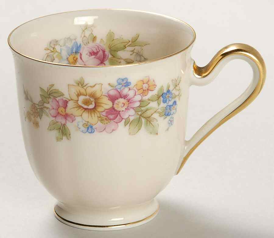 Springtime (Germany) Footed Demitasse Cup by Tirschenreuth-1