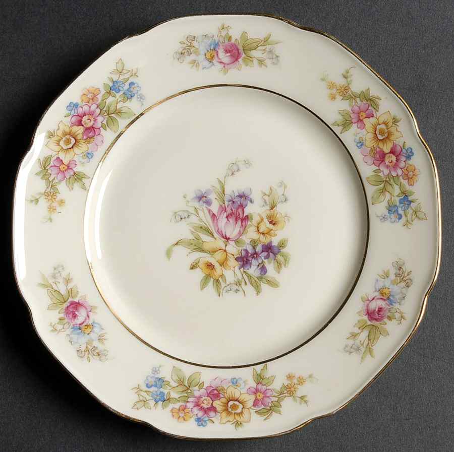 Springtime (Germany) Bread & Butter Plate by Tirschenreuth-1