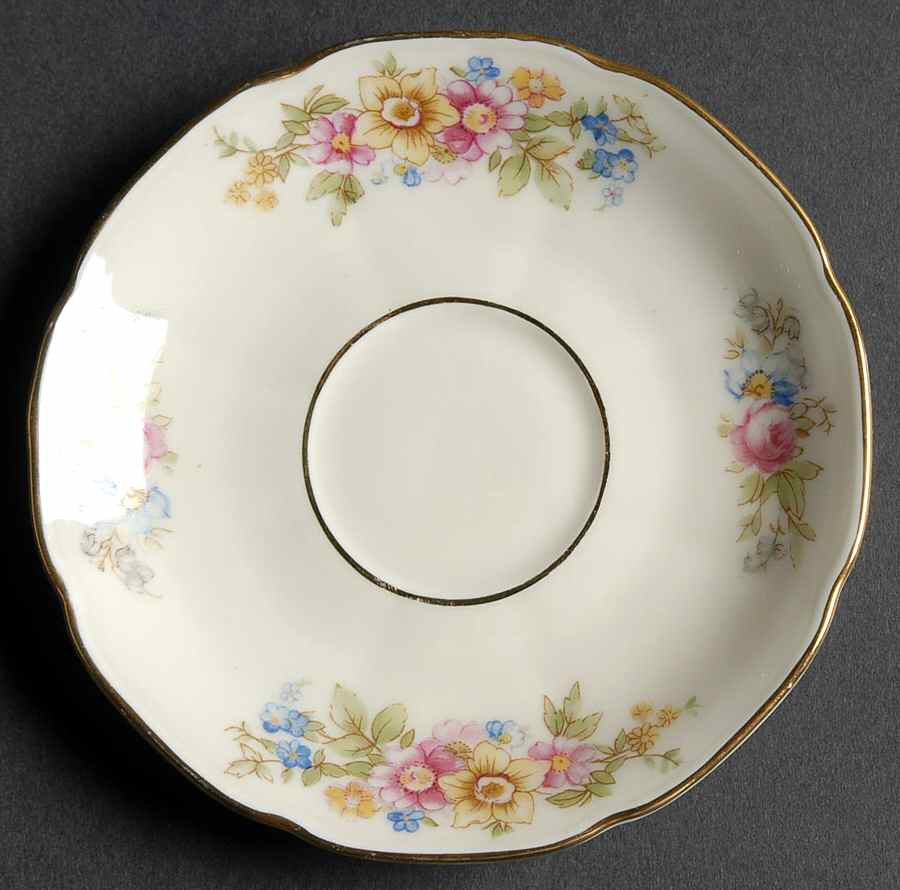 Springtime (Germany) Saucer for Demitasse Cup by Tirschenreuth-1
