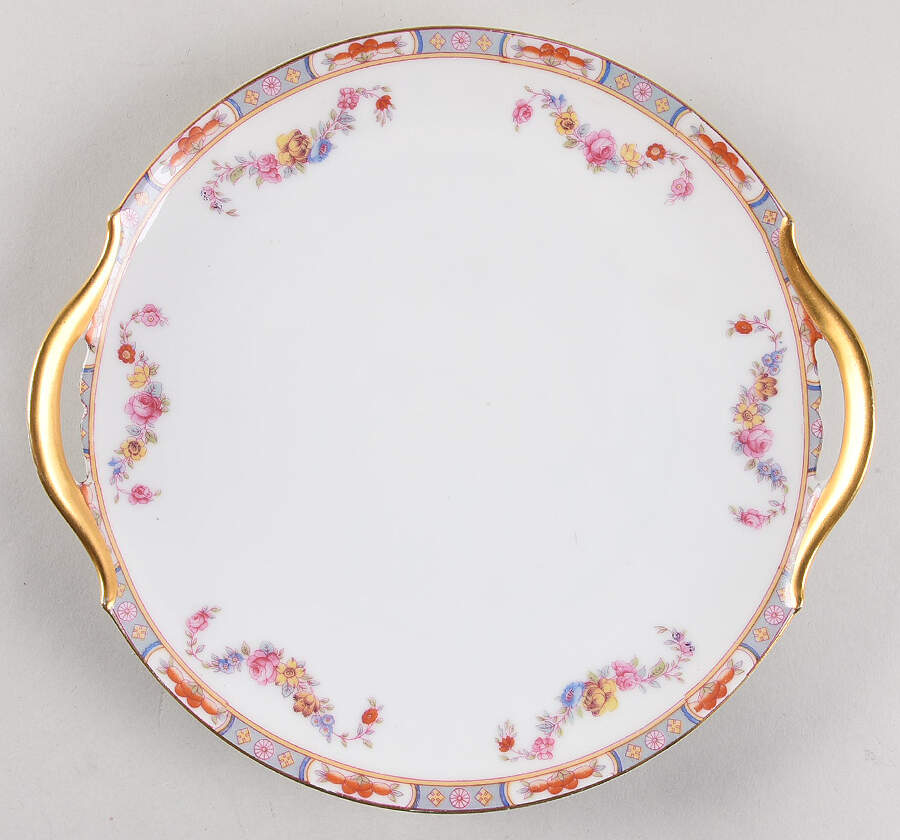 The Stafford Handled Cake Plate by Tirschenreuth-1