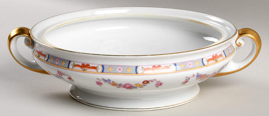 The Stafford Round Vegetable No Lid by Tirschenreuth-1