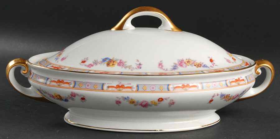 The Stafford Oval Covered Vegetable by Tirschenreuth-1