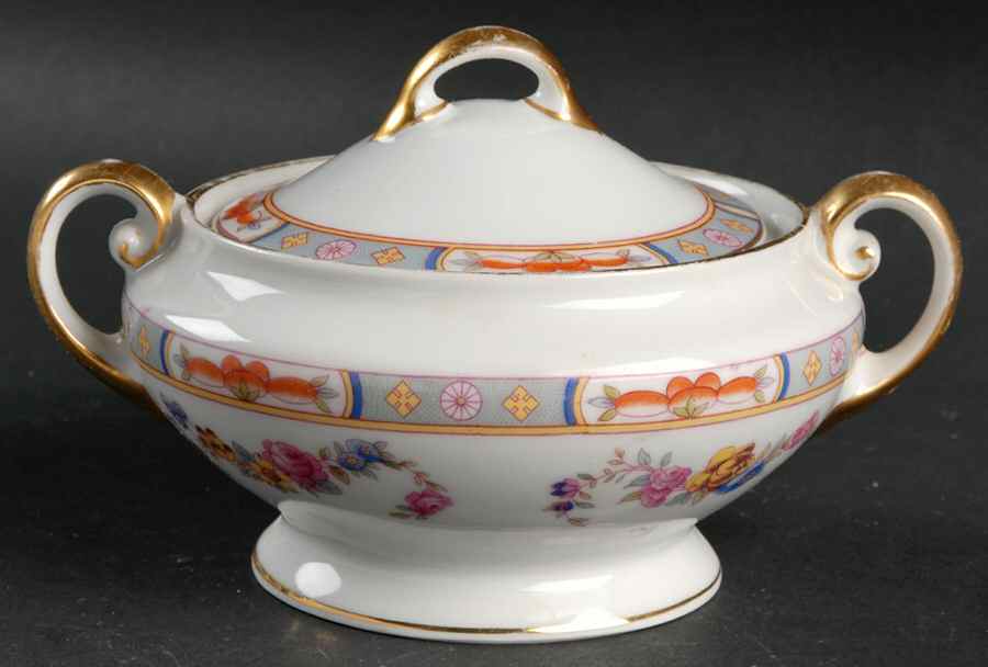 The Stafford Sugar Bowl & Lid by Tirschenreuth-1