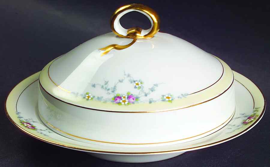 Studio Round Covered Butter by Tirschenreuth-1