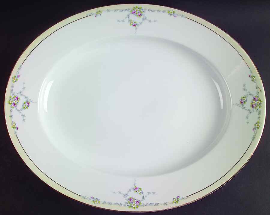 Studio 16" Oval Serving Platter by Tirschenreuth-1