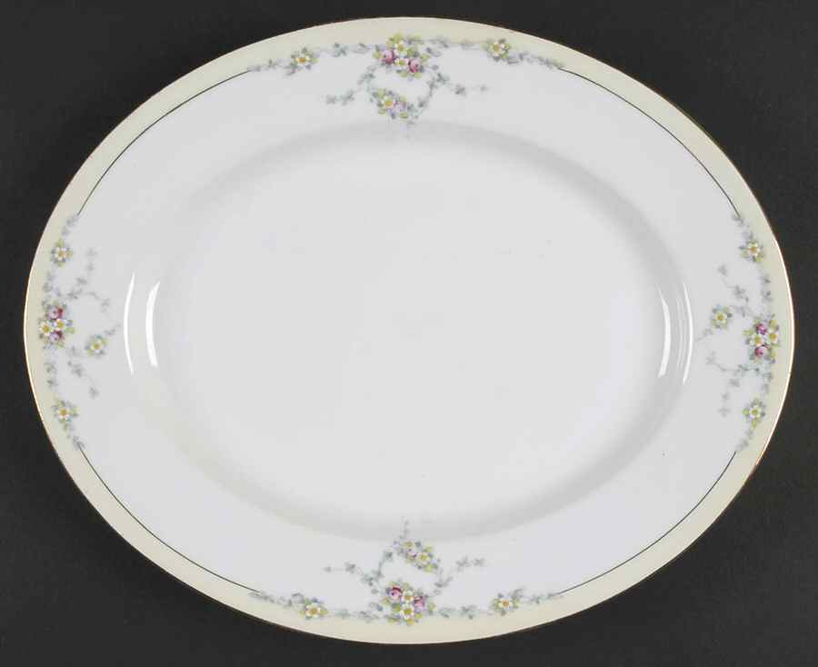 Studio 11" Oval Serving Platter by Tirschenreuth-1