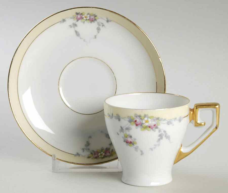 Studio Flat Demitasse Cup & Saucer Set by Tirschenreuth-1