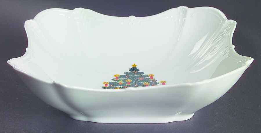Tannenbaum 8" Square Vegetable Bowl by Tirschenreuth-1