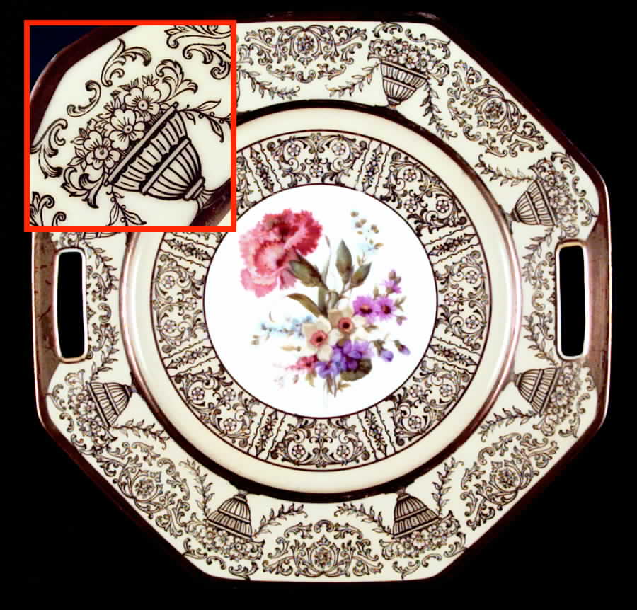 TIR111 Handled Cake Plate by Tirschenreuth-1