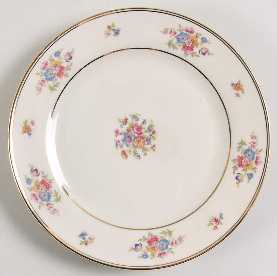 TIR17 (Verge) Salad Plate by Tirschenreuth-1