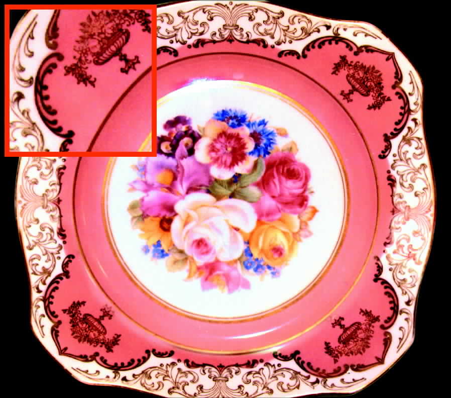 TIR40 Square Dessert Plate by Tirschenreuth-1