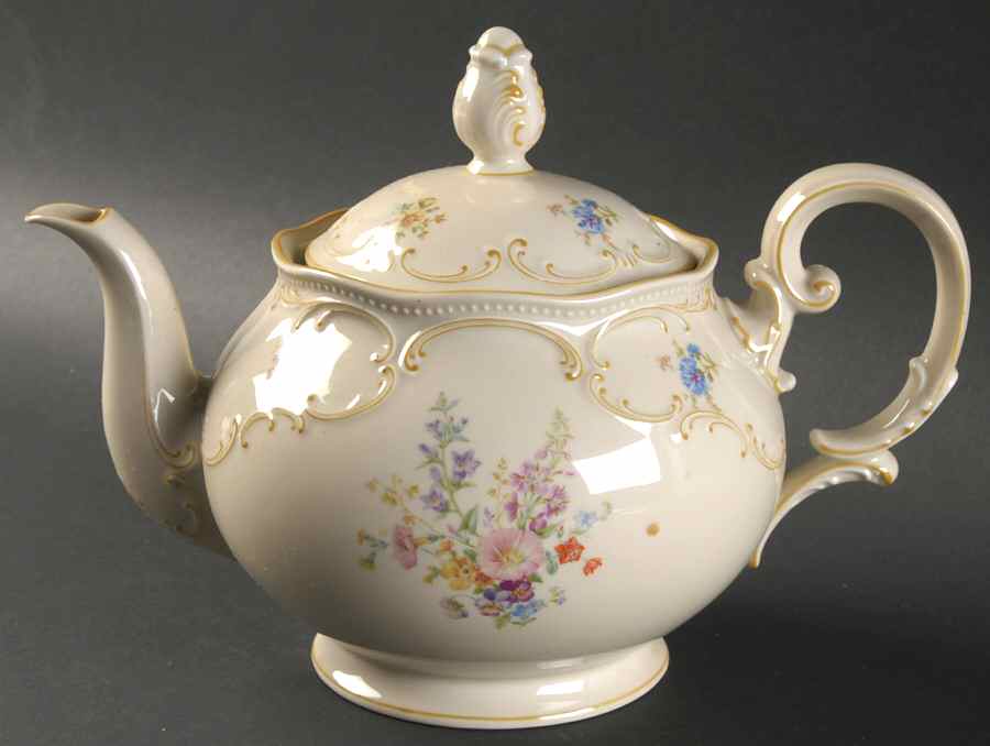 TIR51 Teapot & Lid by Tirschenreuth-1