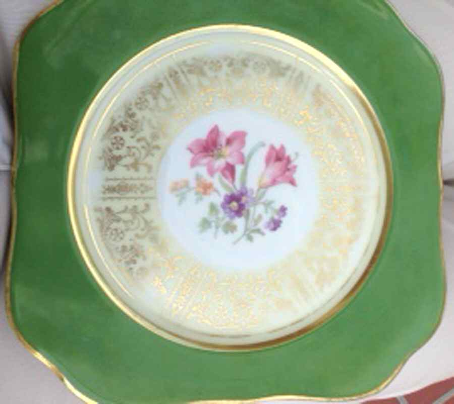 TIR66 Square Salad Plate by Tirschenreuth-1