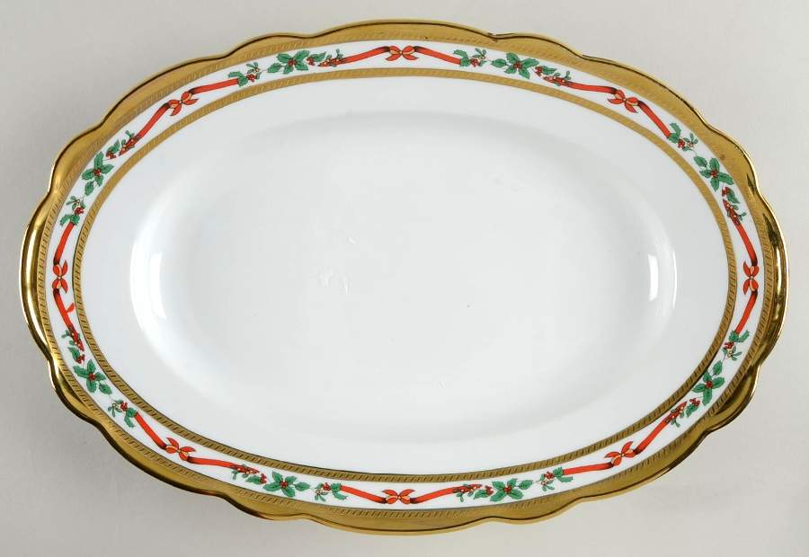 TIR78 14" Oval Serving Platter by Tirschenreuth-1