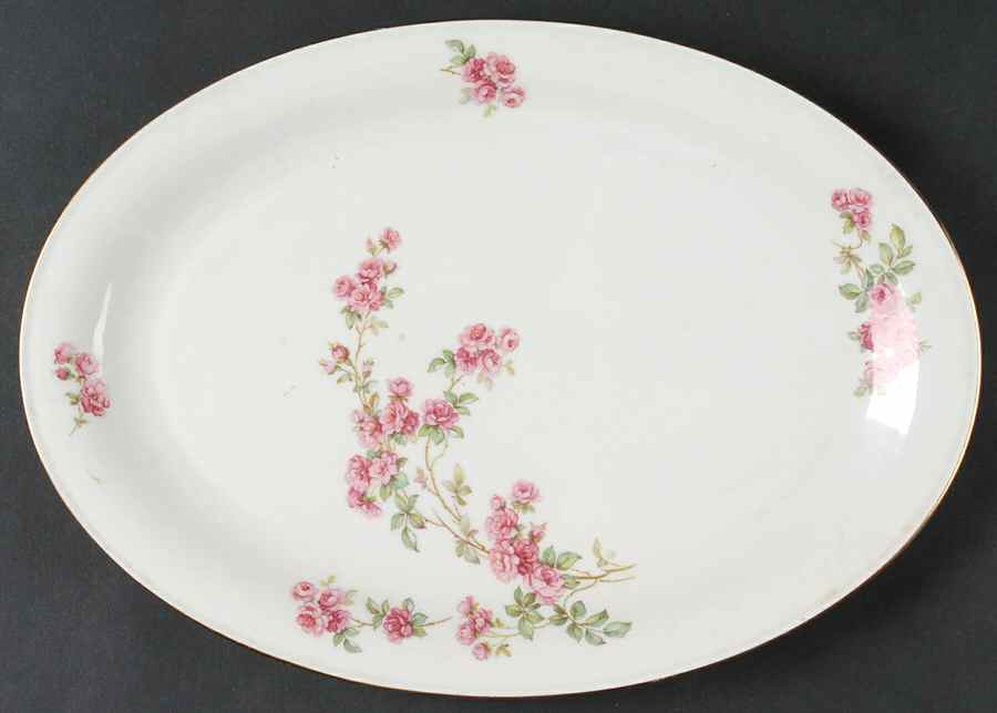 Trellis 12" Oval Serving Platter by Tirschenreuth-1