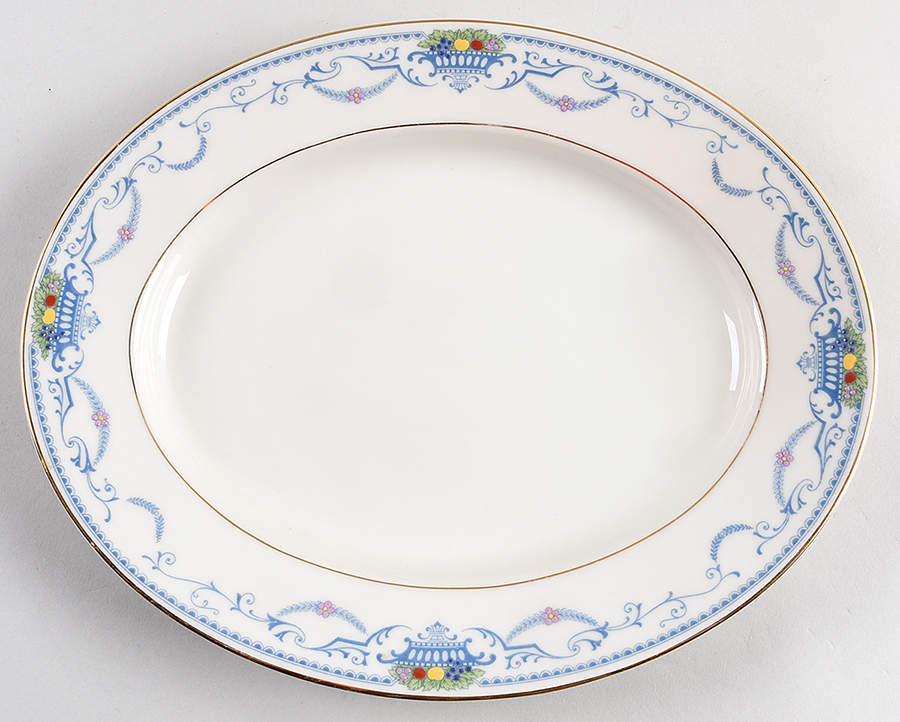 The Tulsa 11" Oval Serving Platter by Tirschenreuth-1