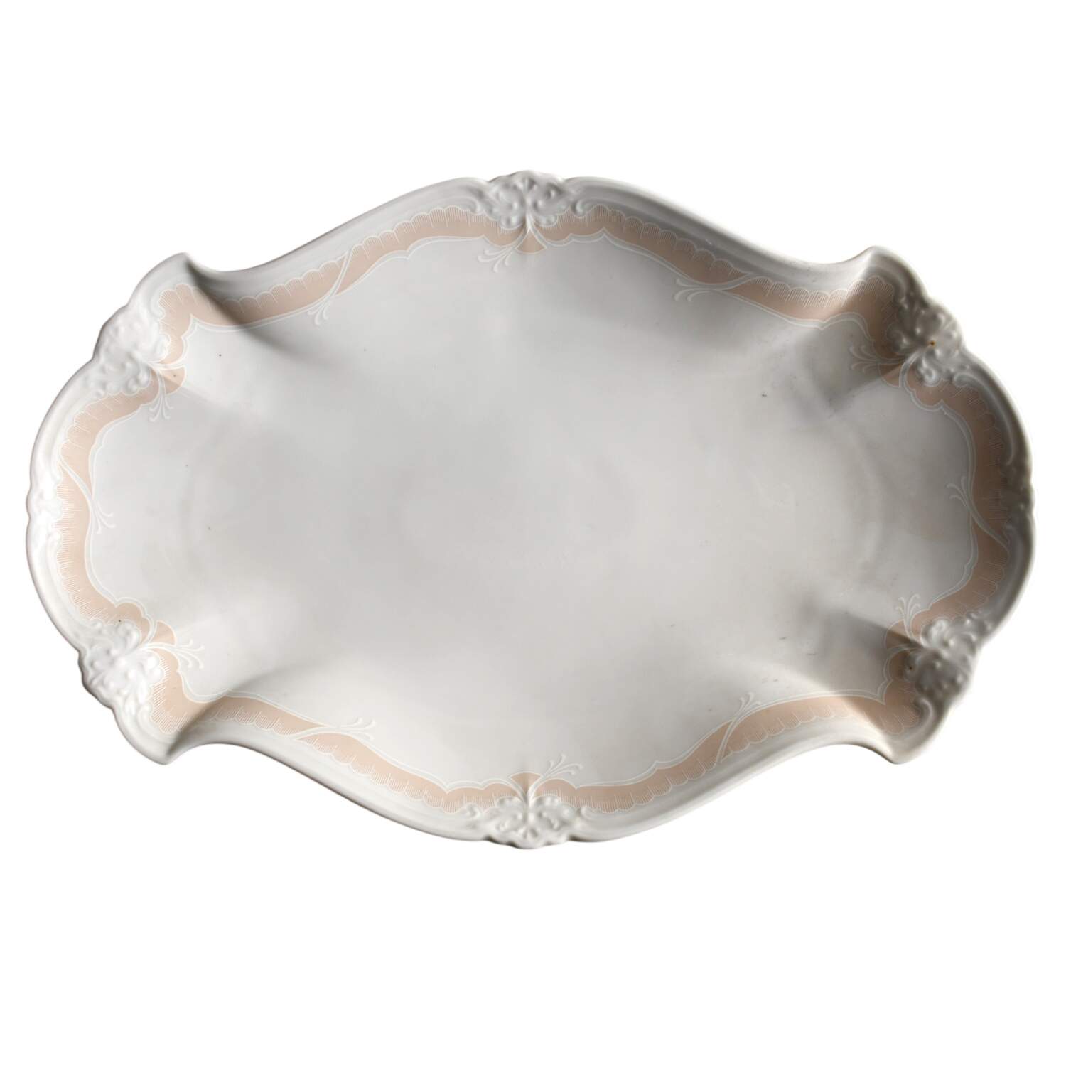 Veronique 13" Oval Serving Platter by Tirschenreuth-1
