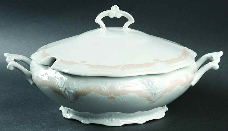 Veronique Round Covered Vegetable by Tirschenreuth-1