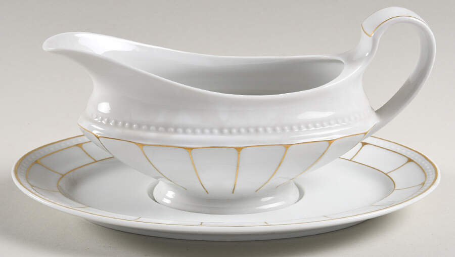 Visconti Gravy Boat & Underplate by Tirschenreuth-1