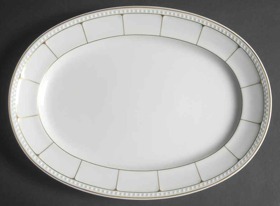 Visconti 12" Oval Serving Platter by Tirschenreuth-1