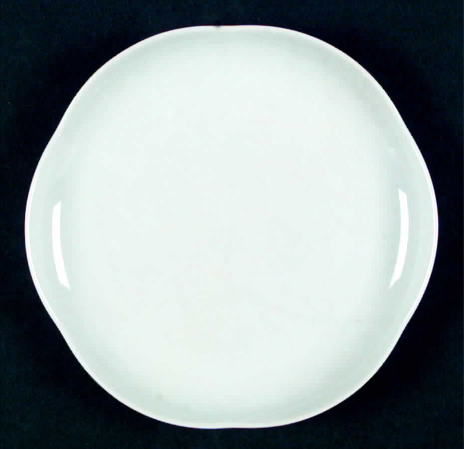 White Fleur Bread & Butter Plate by Tirschenreuth-1