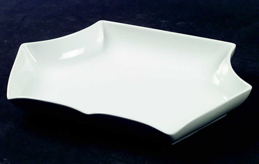 White Fleur 12-Piece Hors d'Oevre (11" Sections) by Tirschenreuth-1