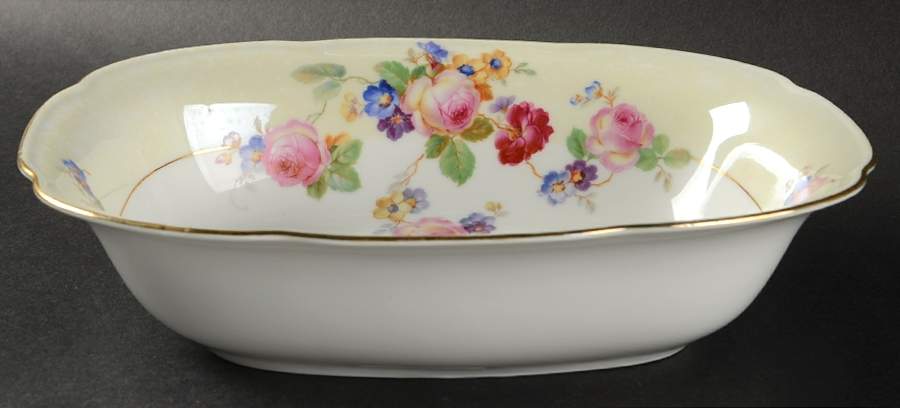 The Wilton 9" Oval Vegetable Bowl by Tirschenreuth-1