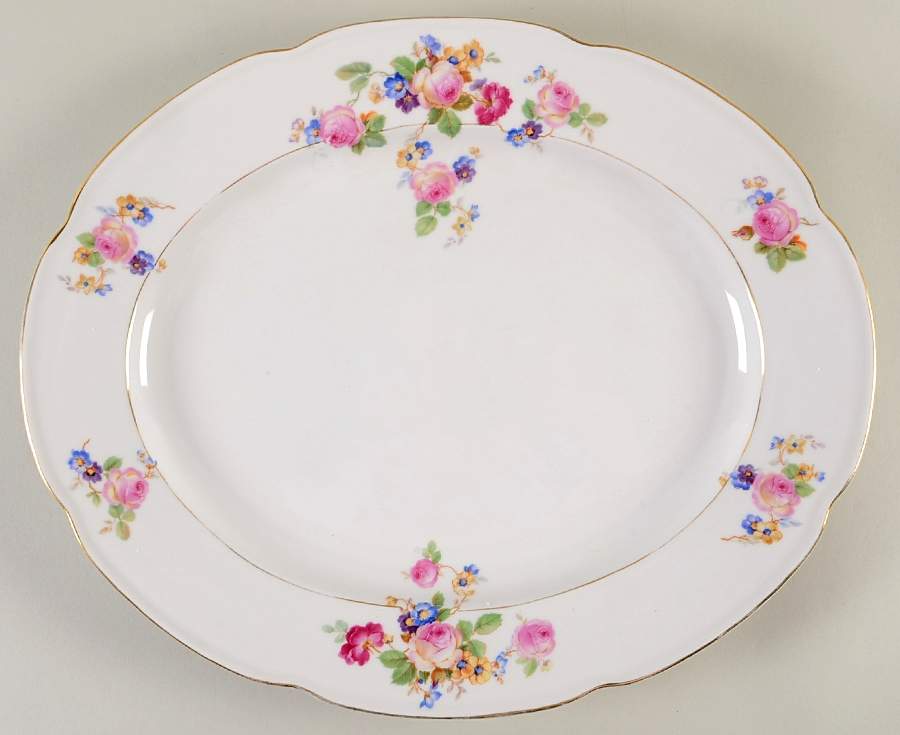The Wilton 16" Oval Serving Platter by Tirschenreuth-1