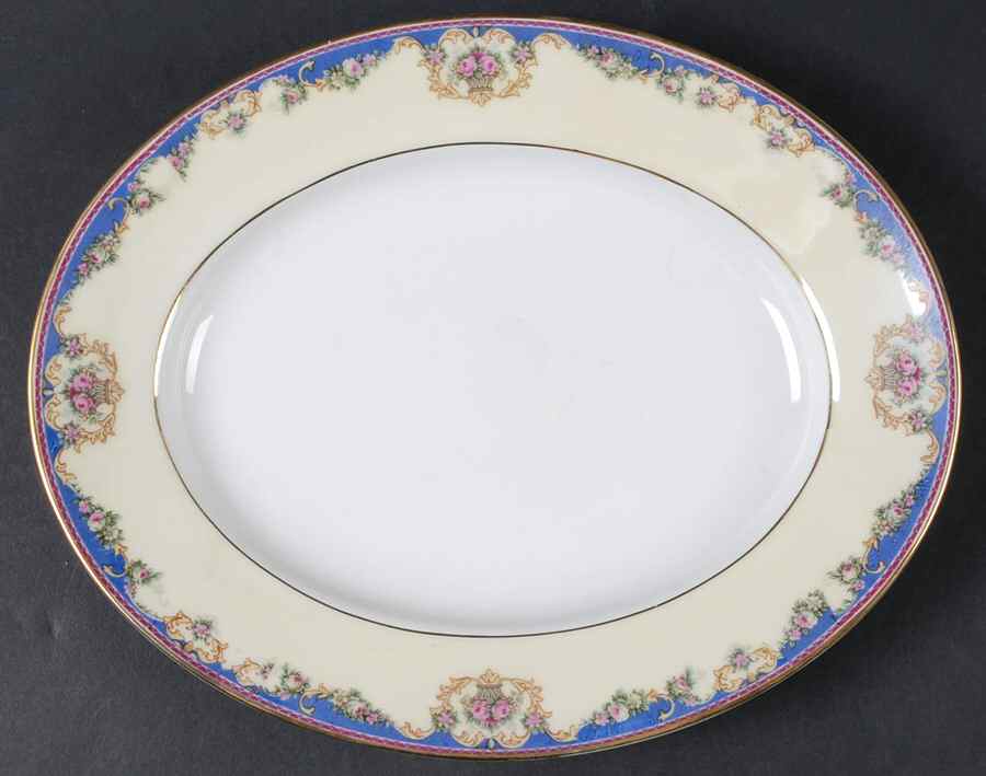 Windsor 10" Oval Serving Platter by Tirschenreuth-1