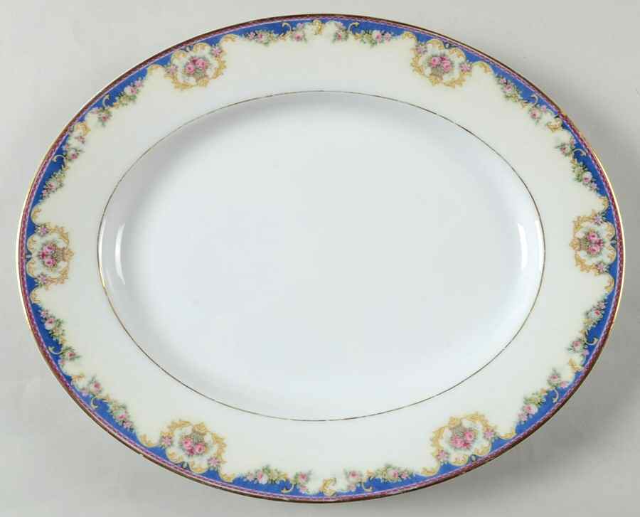 Windsor 11" Oval Serving Platter by Tirschenreuth-1