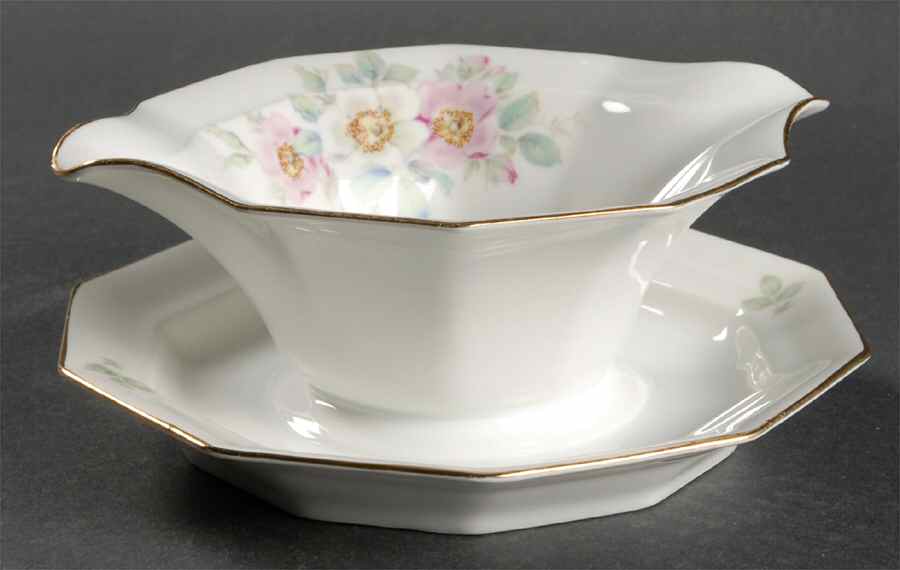 The Wild Rose 14" Oval Serving Platter by Tirschenreuth-1