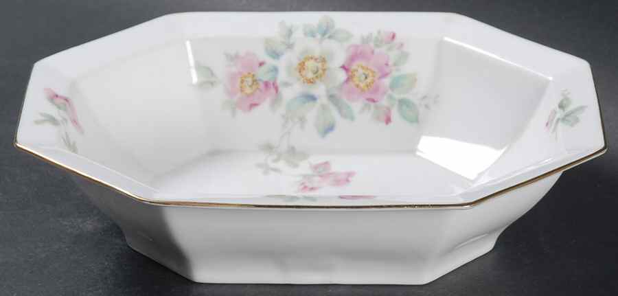 The Wild Rose 8" Oval Vegetable Bowl by Tirschenreuth-1