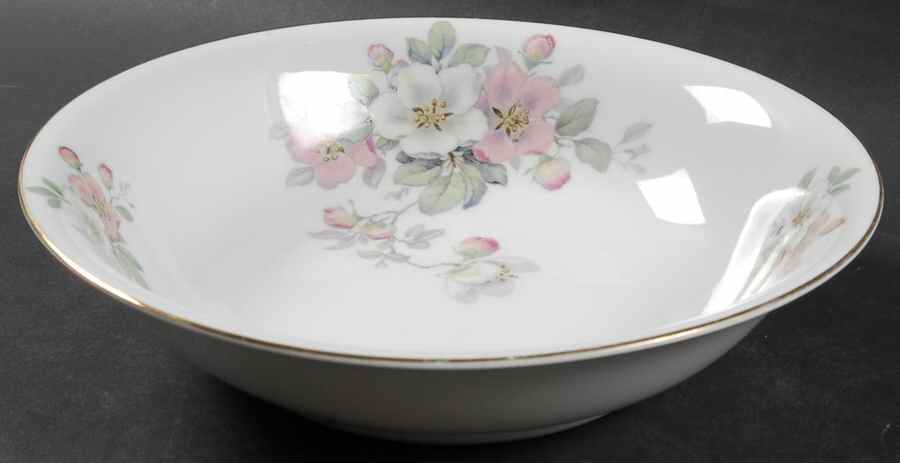 Wild Rose 9" Round Vegetable Bowl by Tirschenreuth-1