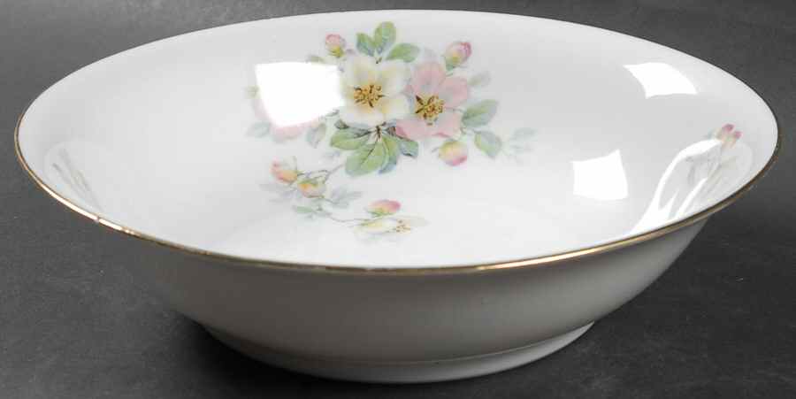 Wild Rose 8" Round Vegetable Bowl by Tirschenreuth-1
