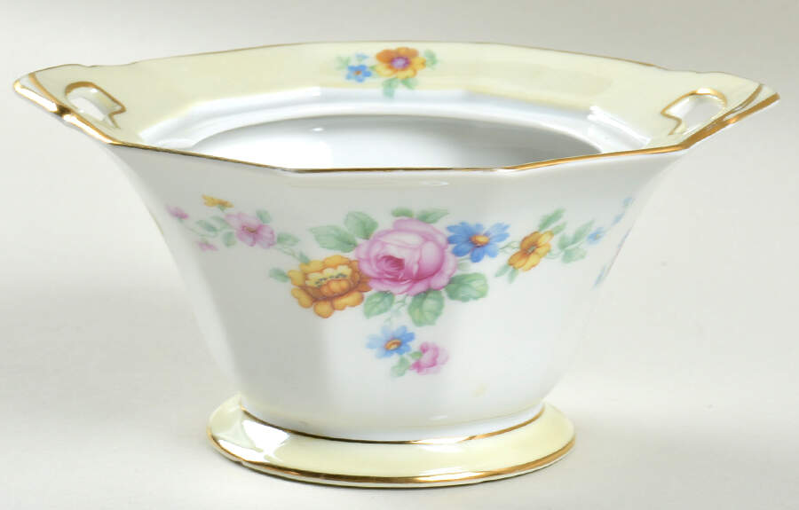 Wrexham Sugar Bowl No Lid by Tirschenreuth-1