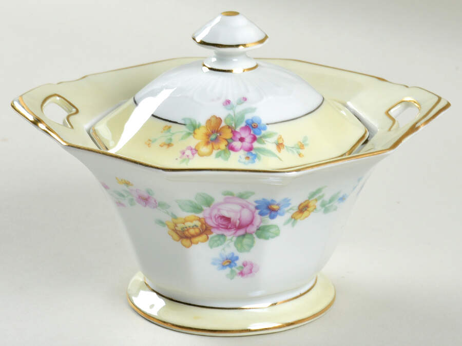 Wrexham Sugar Bowl & Lid by Tirschenreuth-1