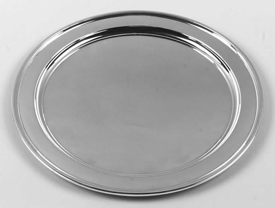 Sterling Hollowware Small Sterling Cocktail Tray by Tiffany & CO SILVER-1