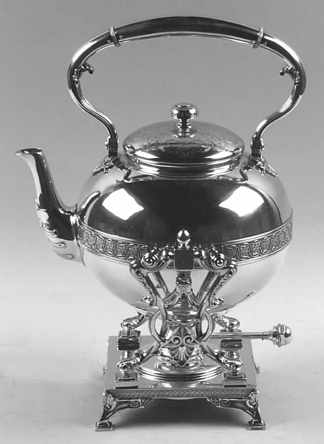 Sterling Hollowware Kettle, Stand & Burner by Tiffany & CO SILVER-1