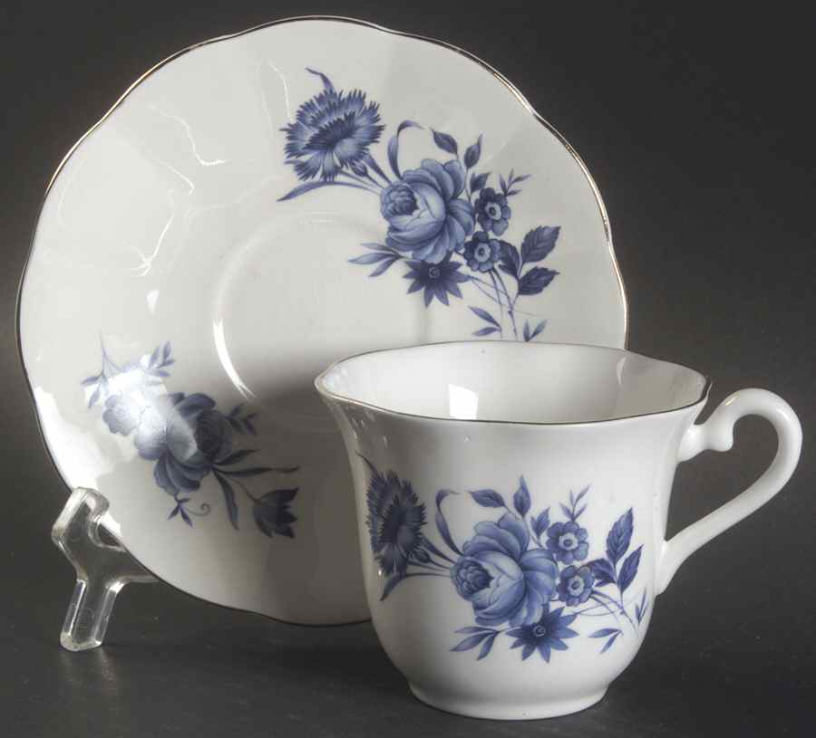 TKE10 Flat Cup & Saucer Set by Taylor & Kent-1