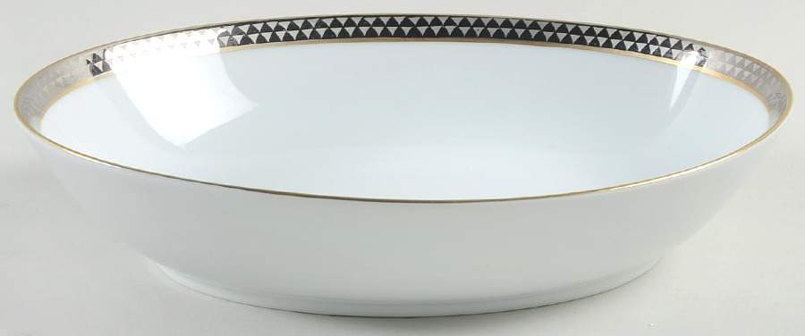 Athenia 9" Oval Vegetable Bowl by Towne-1