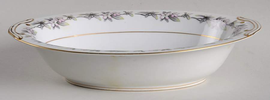 Azalea 10" Oval Vegetable Bowl by Towne-1