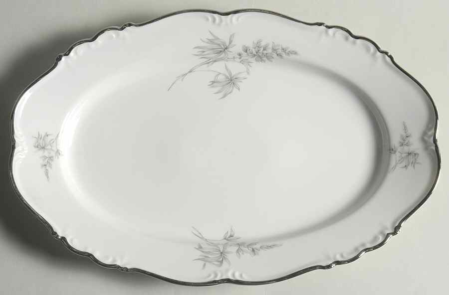 Cotillion 13" Oval Serving Platter by Towne-1
